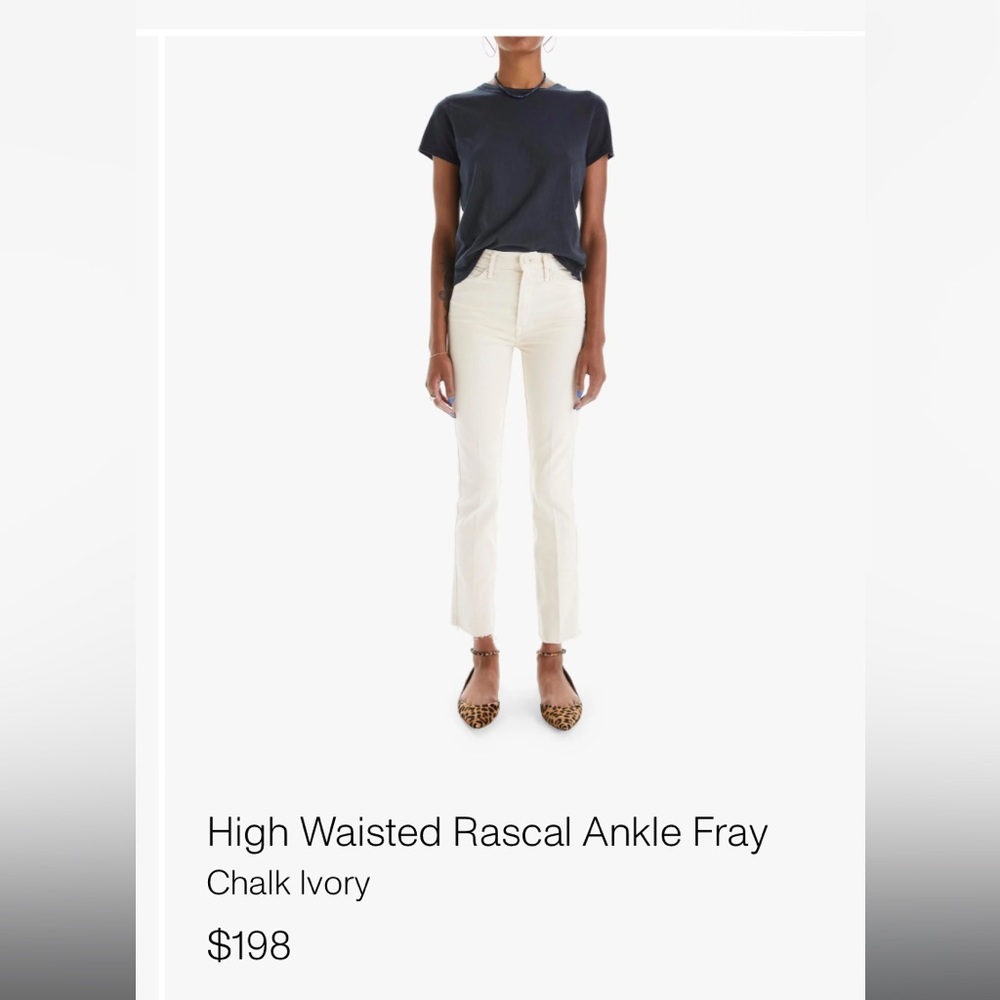 Mother the hustler ankle fray